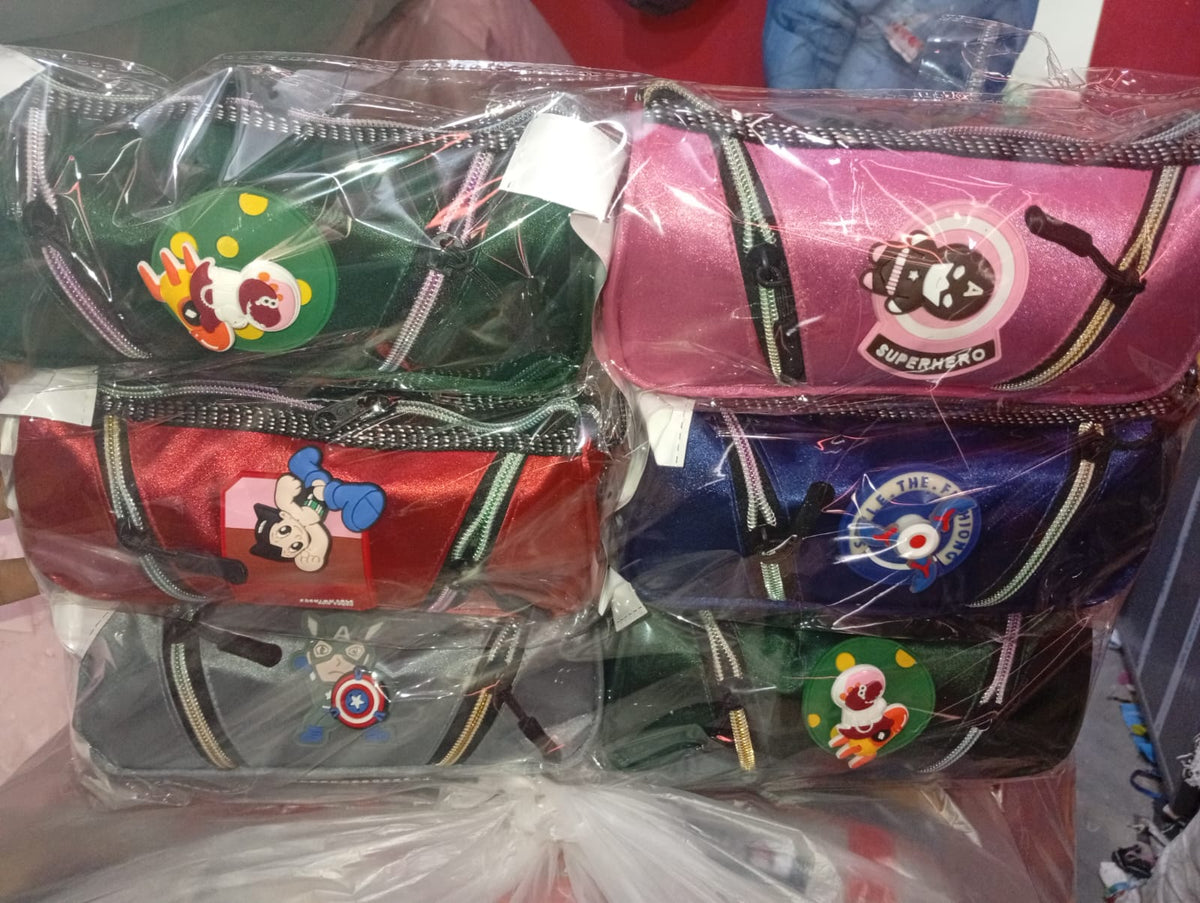 Colorful Multi Compartment Pencil Pouches Durable Reliable Stylish Practical Choice For School Office Travel And Daily Use | Random Design