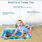 Baby Water Play Mat Inflatable Tummy Time Activity Play Mat for Infants & Toddlers