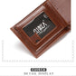 Premium CUICKA Men's Leather Wallet, Black & Brown, Multiple Card Slots